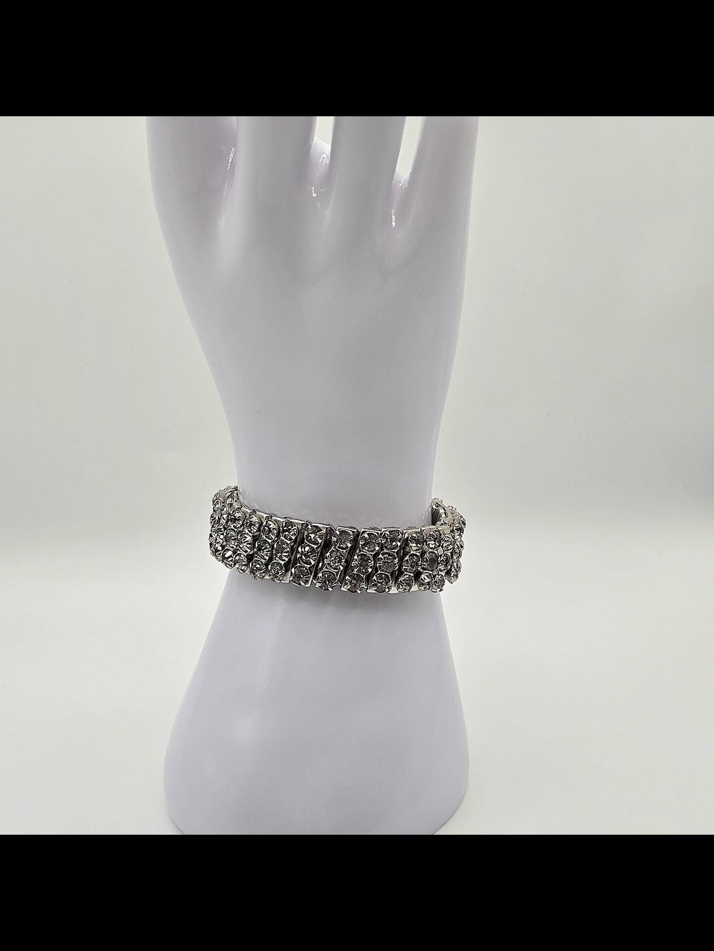 Vintage Lady Patricia Rhinestone Expansion Bracelet – Made in Japan